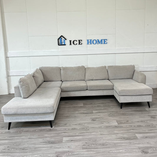 County3-sits soffa med divan vänster och schäslong höger