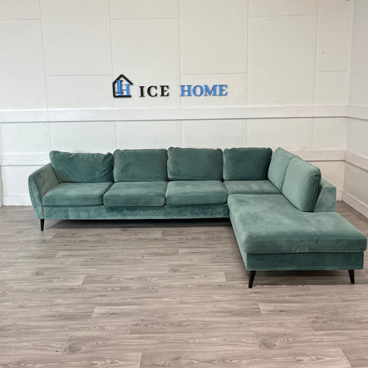 County 3-sits soffa med divan höger