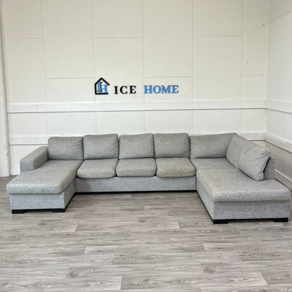 Nevada 4-sits soffa med schäslong vänster och divan höger