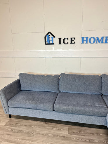 County 2,5-sits soffa med divan höger