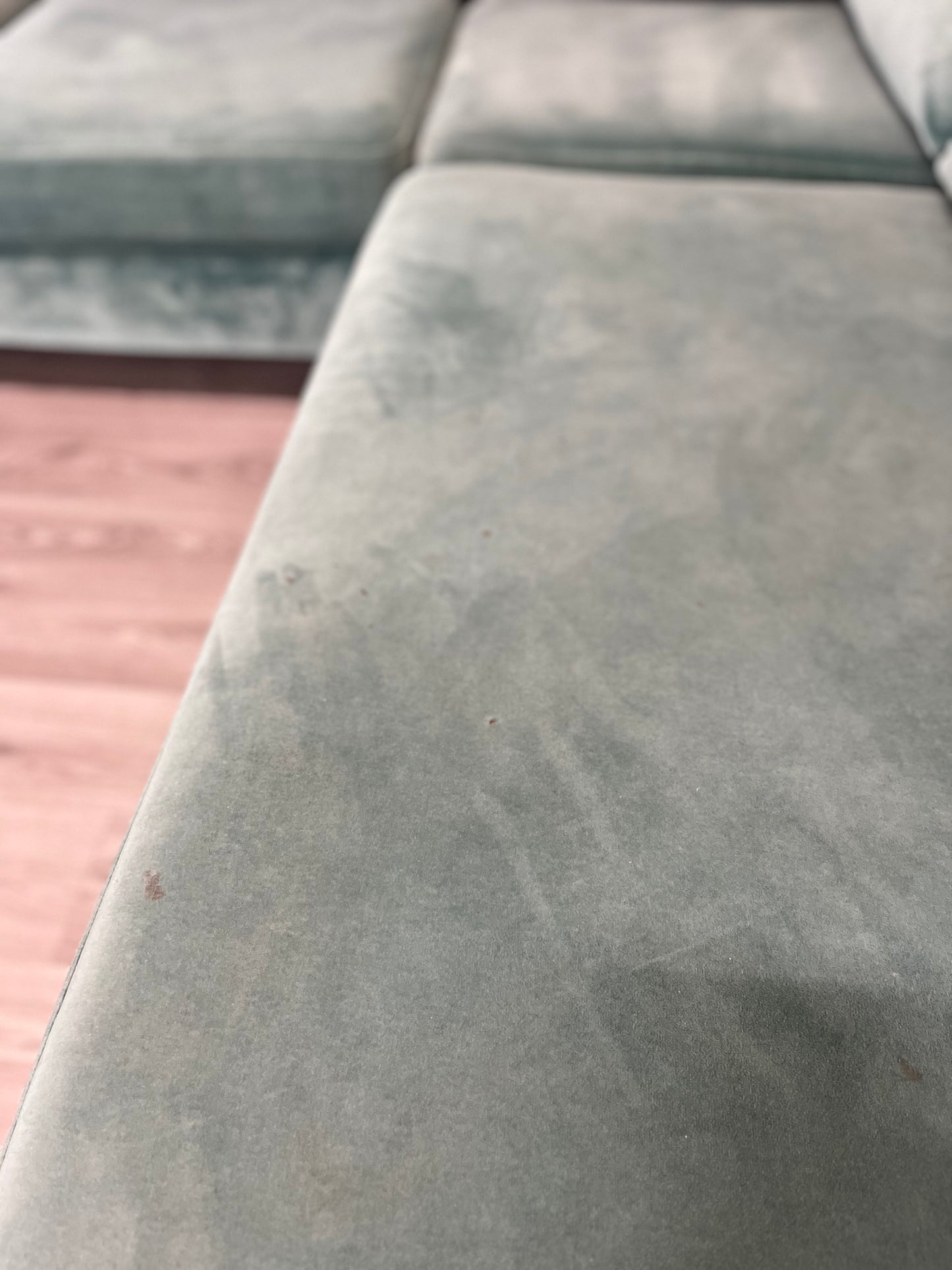 County 3-sits soffa med divan höger